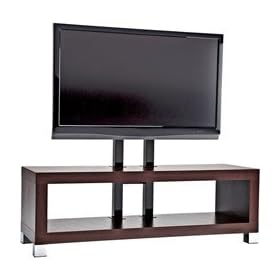 Omnimount Echo50LEFP 2-Shelf Video Table Stand Supports Most 32-Inch-50-Inch flat panels...