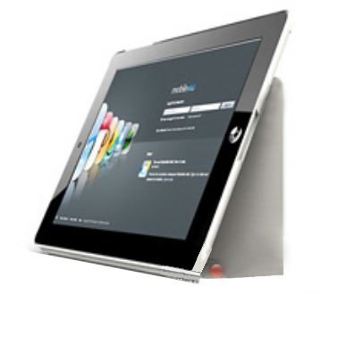 Luardi lipad2ScWHT Leather stand Case all for Ipad 2   White