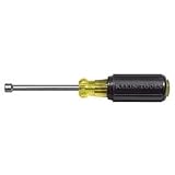 Klein Tools 630-5MM 5mm Cushion-Grip Hollow-Shank Nut Driver with 3-Inch Shank by Klein Tools