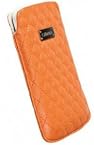 Avenyn Mobile Leather Long Generic Pouch For iPhone 5 (Orange)