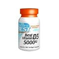 Doctor's Best, Best Vitamin D3, 5000 IU, 180 Softgel Capsules