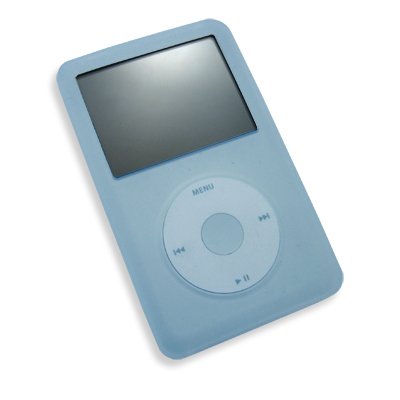 Incipio dermaSHOT Silicone Case for 80/120 GB iPod classic 6G (Translucent Blue)