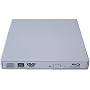 [White colour ] USB SLim External Blu-ray Rewriteable CD and 8X aDVD +/- RW Read/write BD-ROM CD DVD Drive