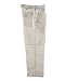 Boys White Long Dress Pants with Back Pocket