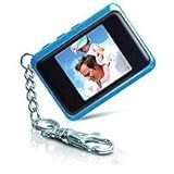 Coby 1.5-Inch Digital Photo Key Chain (Blue)