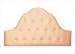 Skyline Furniture 86+3(Cameo) Tufted High Arch Headboard in Cameo Size: King