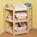 Natural Diaper Corner Baby Changing Table