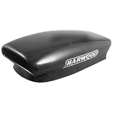 Harwood 4164: Hood Scoop, Aero II, 35 in. Long, 17 in. Wide, 9 1/2 in. Tall, Fiberglass, Black Gelcoat, Each