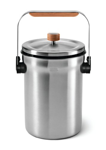simplehuman Compost Pail, Stainless Steel simplehuman Compost Pail, Stainless Steel