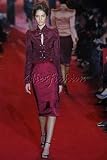 Yves Saint Laurent - $985 New YSL YVES SAINT LAURENT Red Silk Skirt 6 / 38