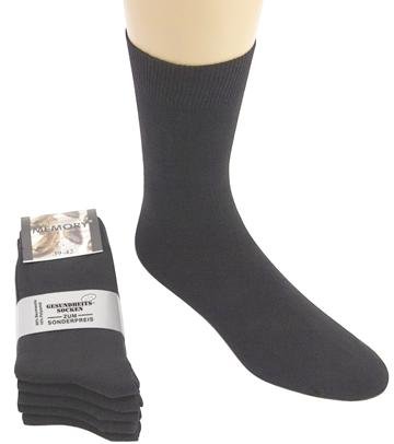 10 Paar schwarze Herren-Socken Socken