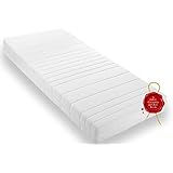 Wohnorama Qualit&auml;ts Matratze H2 16cm Gesamth&ouml;he inkl. Klimafaser, &Ouml;ko-Tex, umlaufender Rei&szlig;verschluss, Rollmatratze......5 Jahre Garantie*......(90x200)