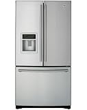 LG LFX25960SB 24.7 Cu. Ft. French Door Refrigerator with External Ice/Water Dispenser & Tilt-A-Drawer Bottom Drawer: Smooth Black