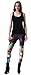 QZUnique Women's Tetris Digital Print Pattern Shaping Sexy Elastic Leggings