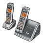 Uniden DECT 6.0 Compact Cordless Phone with Caller ID and Extra Handset and Charging Cradle.