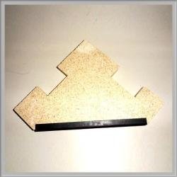 Feuerleitblende passend für Kaminofen