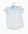 Mud Pie Baby Classic Keepsakes Baby Boy Cotton Bubble with Cross Detail