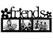 Friends 3-Window Frame - Black
