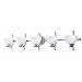 Triarch Lighting 25765 Luxor Vanity Light in Brushed Steel
