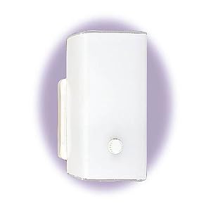 Sea Gull Lighting 4449-15 One-Light Vanity, White Finish with White Ceramic Glass by Sea Gull Lighting