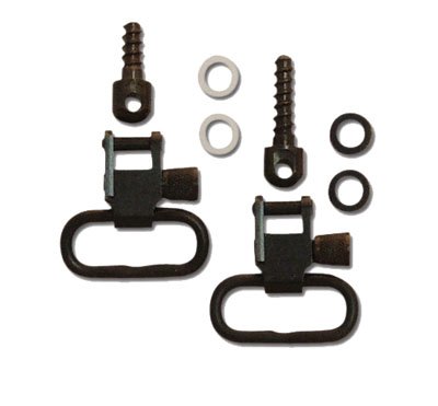 GrovTec Swivel Set, Wood Screws, Fits Bolt-Action Rifles, 1 Loops, Black Oxide