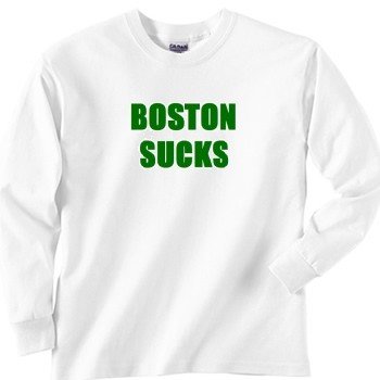 Boston Sucks 3 Long Sleeve T-Shirt