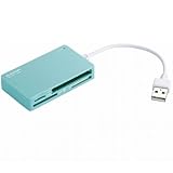 ELECOM 45+2fBAΉ[_C^ / SD+MS+CFΉ / u[ MR-J001BU