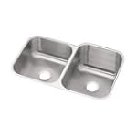 DXUH312010L 18-Gauge Undermount Double Bowl Sink
