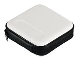 BUFFALO CD/DVD/Blu-rayセミハードケース 衝撃吸収 36枚収納 ホワイト BSCD10K36WH