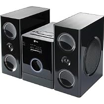 LG LFD850 - Home theater system with iPod cradle - glossy black