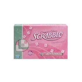 Designer's Edition Scrabble Pink with Rotating Game Board