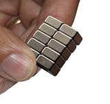 10 x 10 x 5mm thick N42 Neodymium Magnet - 2.8kg Pull (Pack Of 10)