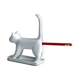 Bleistift Anspitzer SHARP END CAT weiß mit Sound