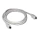 New Cables To Go Keyboard/Mouse Extension Cable mini-DIN PS/2 Male mini-DIN PS/2 Female 25ft Beige