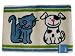 Cute Doggy and Cat Area Rug : Area Rugs