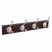 LYNK Meridian Wall-Mounted Hooks Espresso