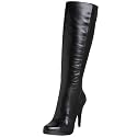 Nine West Women's Romulus,Black Leather,5 M US