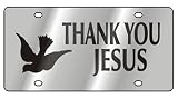 Thank You Jesus License Plate