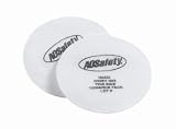 AO Safety N9520 Lightweight Filters for 8000-Series Cartridges, 10-Pack #50538
