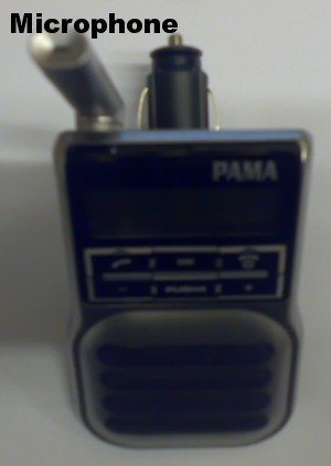 Plug Plug in Bluetooth hands free car kit with Caller ID Display