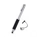Wacom Bamboo Stylus pocket, ausziehbarer Eingabestift f�r iPad, Tablet-PCs, iPhone & Smartphones mit austauschbarer harten, robusten Gummispitze