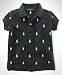 Ralph Lauren Girls Schiffli Polo Shirt