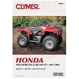 Clymer Publications M459-3 HONDA TRX400 Foreman Shop Repair Service Garage Manual... by Clymer