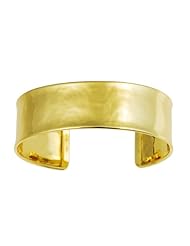 ClevereveS 18Kt Gold Yellow Polished Hammered Bangle