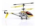 (Yellow) Alloy Structure Shark Attack High Quality 3.5CH RTF RC Helicopter