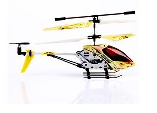 (Yellow) Alloy Structure Shark Attack High Quality 3.5CH RTF RC Helicopter