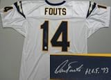 Dan Fouts San Diego Chargers NFL Hand Signed Authentic White Jersey