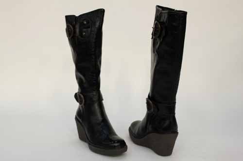 Ladies Fly London Vale Wedge Boots