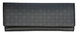 Givenchy Black and Grey Patterned Leather Envelope Wallet 60600815BK