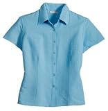 NEW Port Authority Signature - Ladies Sava Silk Shirt Ocean Blue-XL